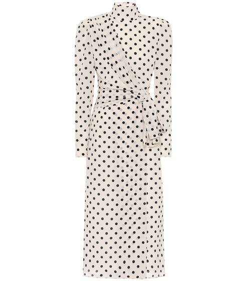 Polka-dot silk dress | Alessandra Rich