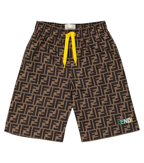 FF swim trunks | Fendi Kids