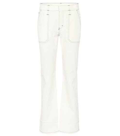 High-waisted cropped jeans | Chloé