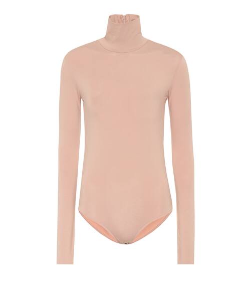 Stretch cotton turtleneck bodysuit | Acne Studios