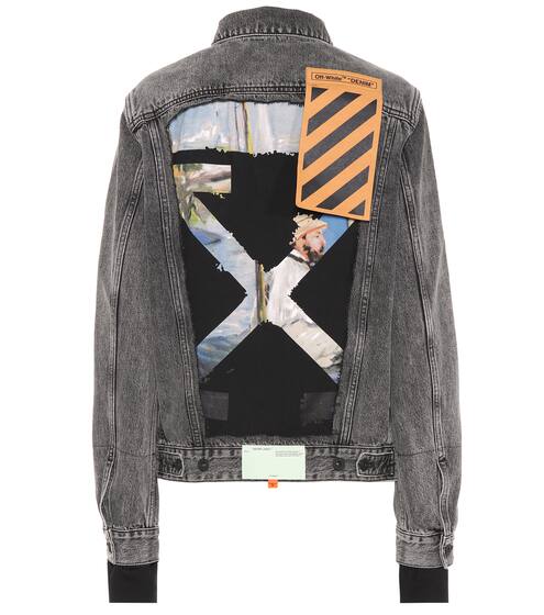Appliquéd denim jacket | Off-White