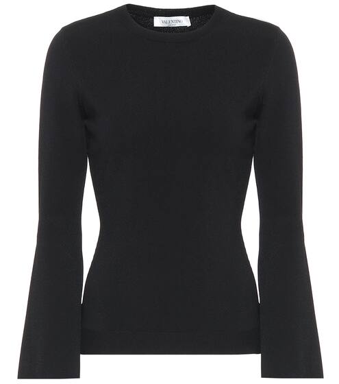 Crêpe top | Valentino