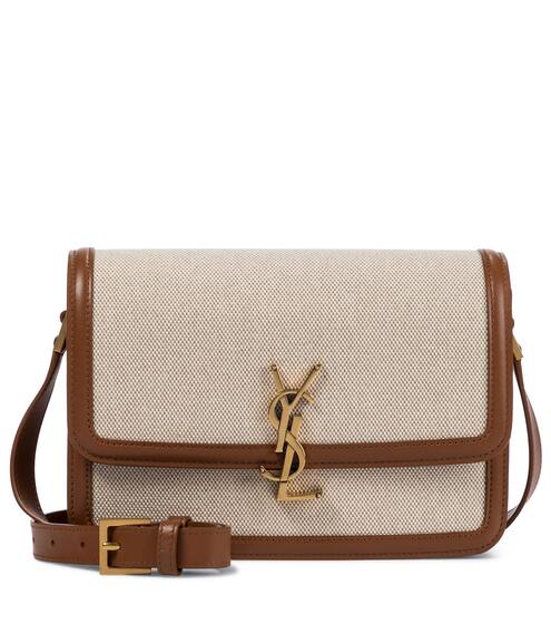 Solferino Medium canvas crossbody bag | Saint Laurent