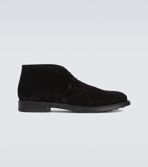 mens suede boots lace up