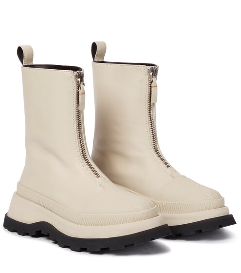 designer leather boots