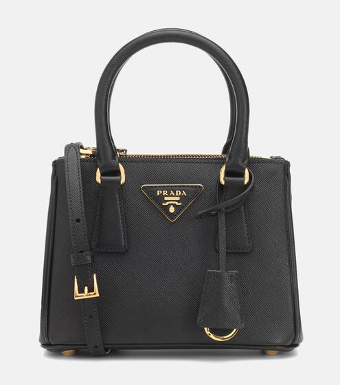 Galleria Mini saffiano leather tote | Prada