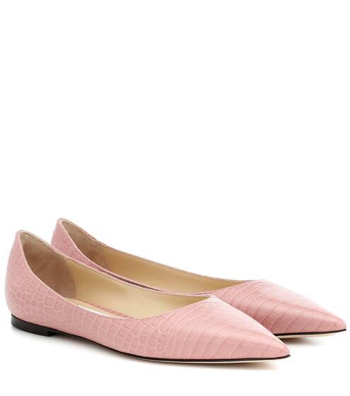 Love leather ballet flats | Jimmy Choo