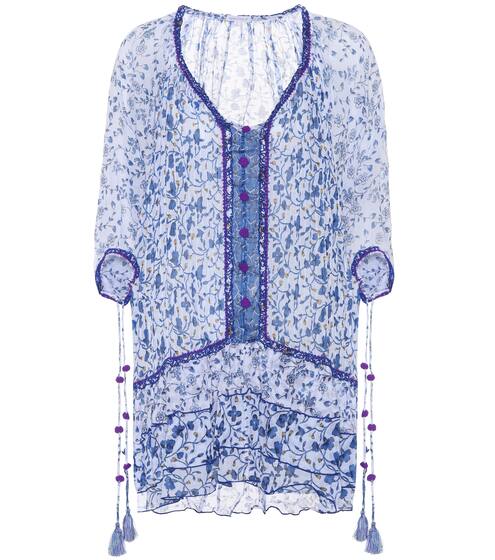 Printed cotton kaftan | Poupette St Barth