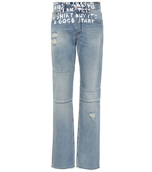 Distressed denim jeans | MM6 Maison Margiela