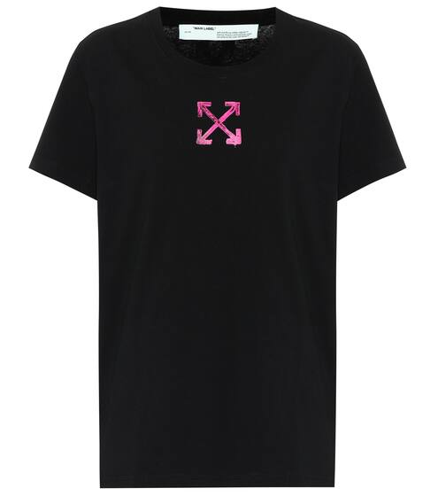 Logo cotton-jersey T-shirt | Off-White