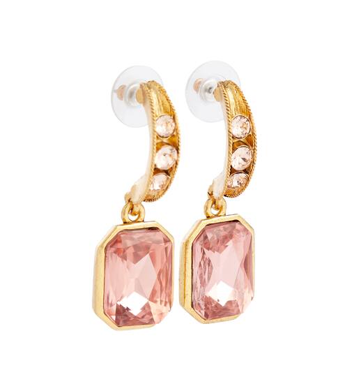 Embellished hoop earrings | Oscar de la Renta