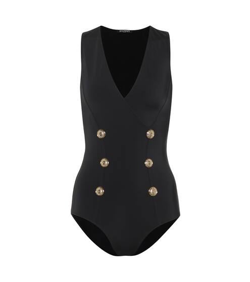 Buttoned swimsuit | Balmain