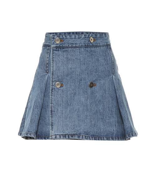 Denim miniskirt | Matthew Adams Dolan