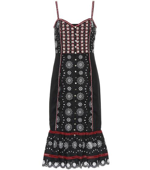 Abito midi Giuliana in lino | Veronica Beard