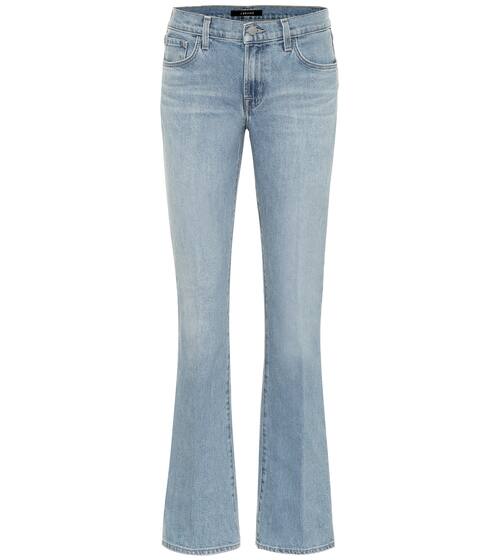 Sallie mid-rise flared jeans | J Brand