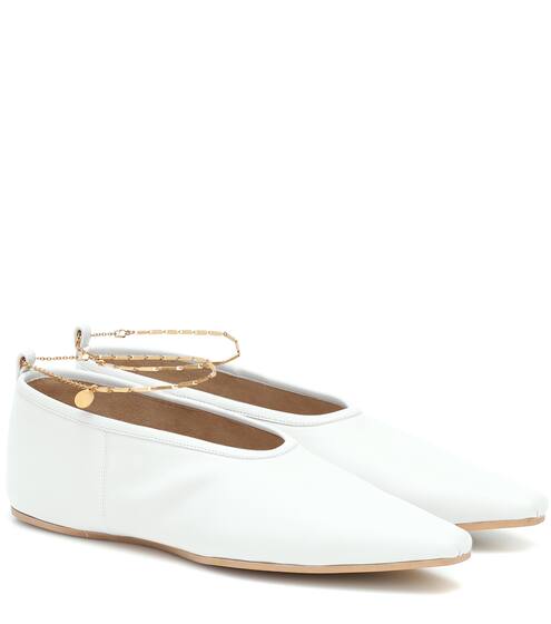 Faux leather ballet flats | Stella McCartney