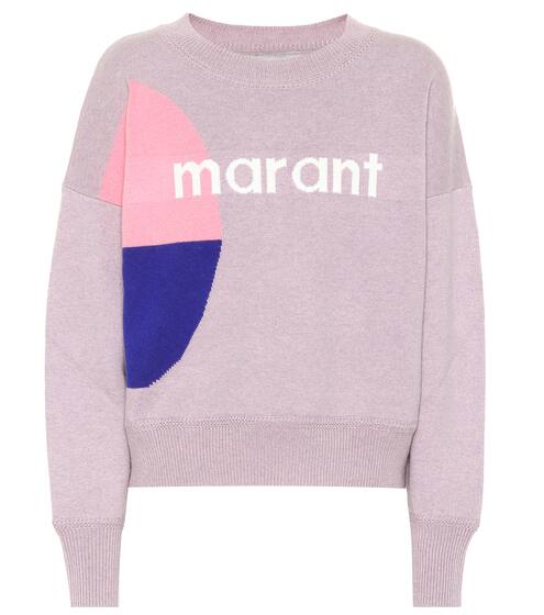 Logo cotton and wool sweater | Isabel Marant, Étoile