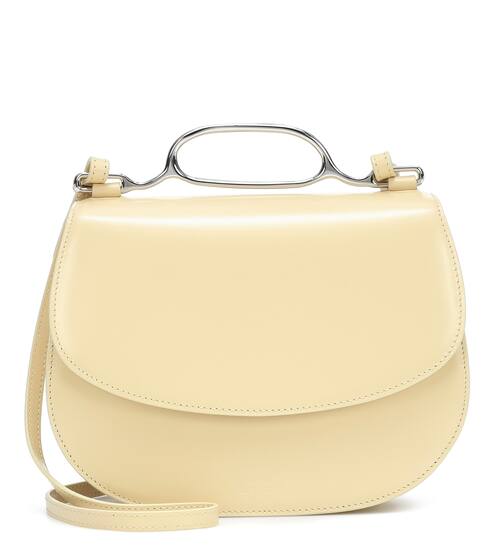 Leather shoulder bag | Jil Sander