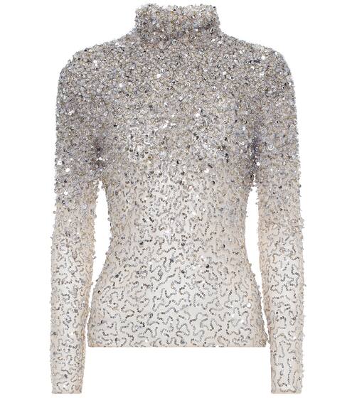 Valentino Verziertes Top aus Tüll | Valentino / Garavani