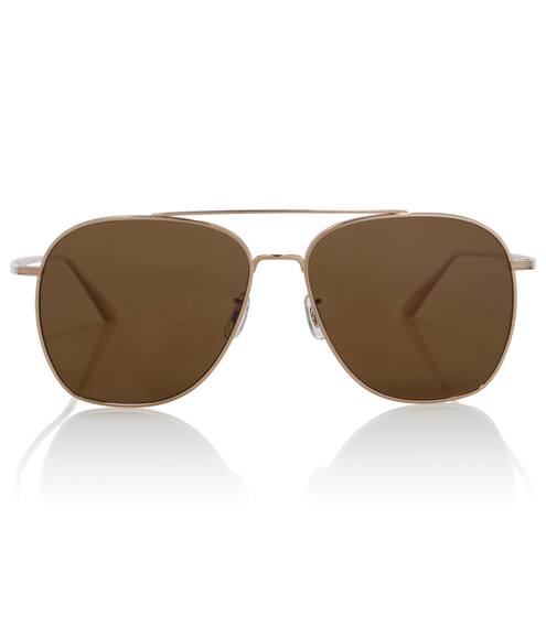 x Oliver Peoples Ellerston aviator sunglasses | The Row