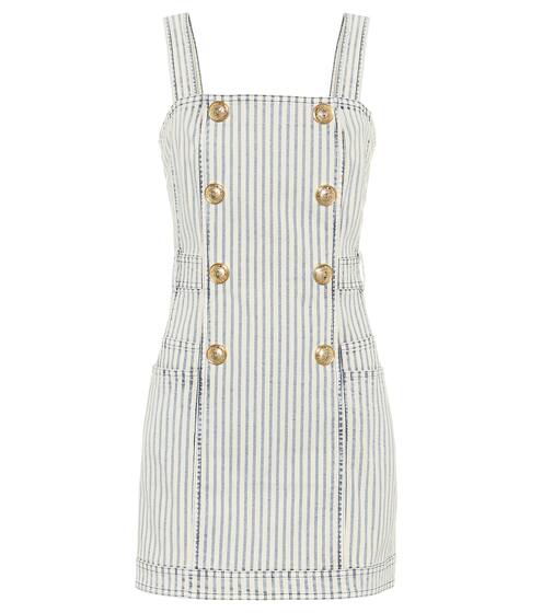 Striped denim dress | Balmain