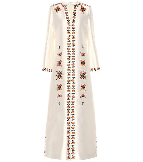 Meryl silk and cotton maxi dress | Tory Burch