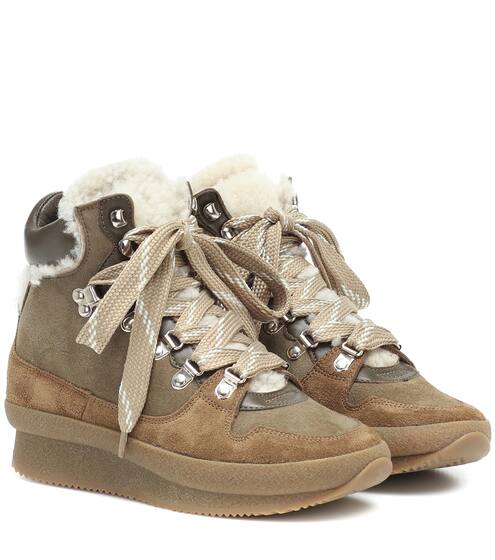 Sneakers Brendta aus Veloursleder | Isabel Marant