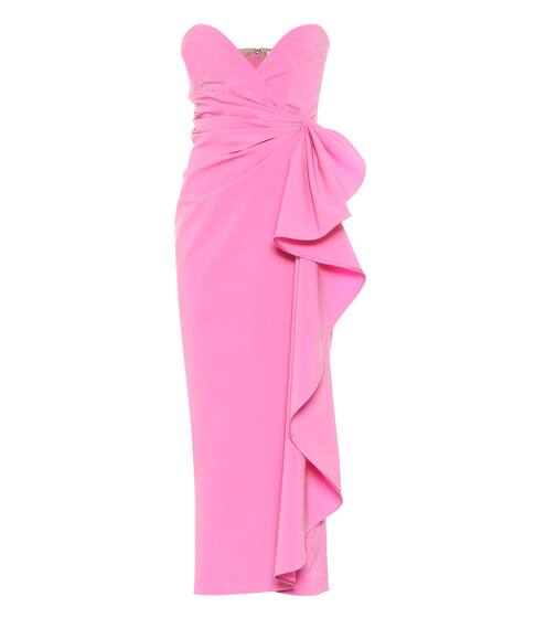 Strapless stretch-wool strapless gown | The Attico