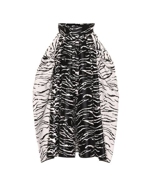 Numerous Ball Zebra-print skirt | Maticevski