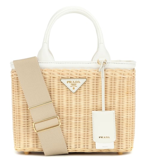 prada beach bag canvas