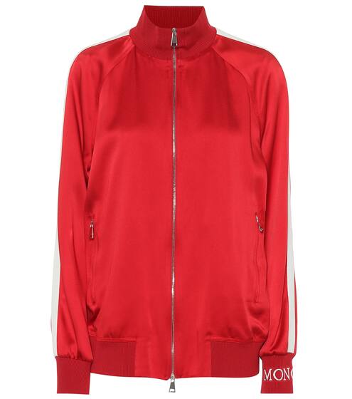 Satin track jacket | Moncler