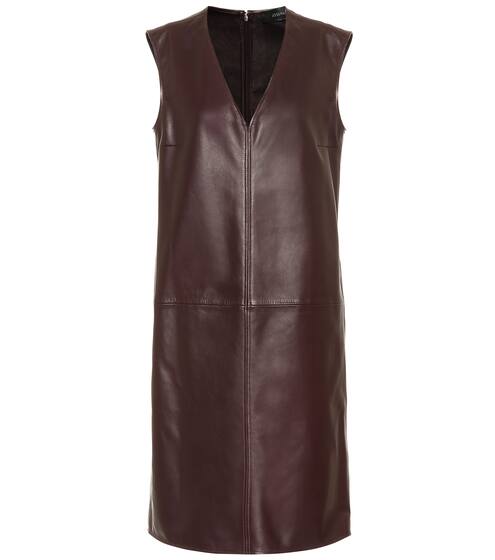Leather dress | Joseph