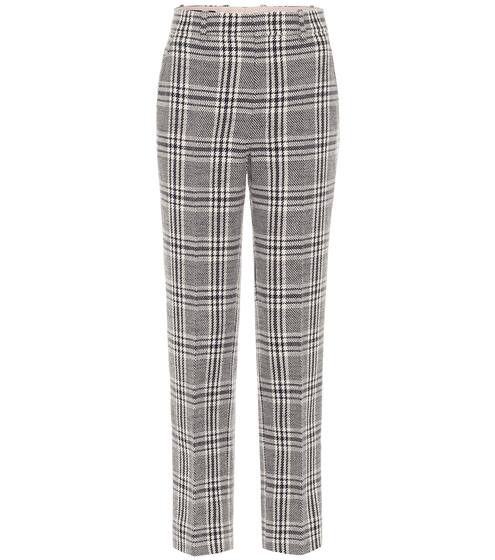 Karierte Hose mit Wollanteil | Gucci