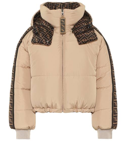 Reversible printed down jacket | Fendi