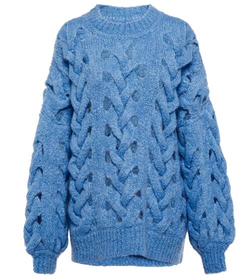 Ella open-knit mohair-blend sweater | Isabel Marant
