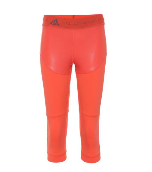 Cropped running leggings | Adidas by Stella McCartney