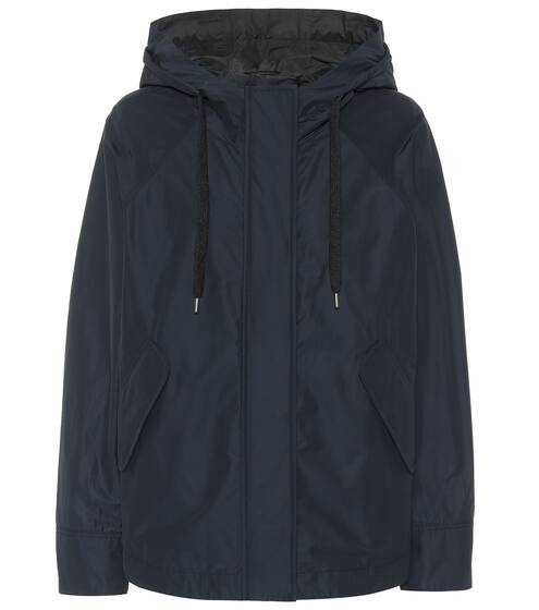 Coated cotton-blend jacket | Brunello Cucinelli