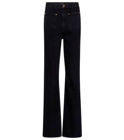 Jean droit Isabella à taille haute | Khaite