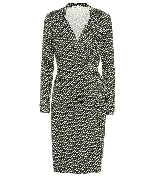 Jeanne Two printed silk wrap dress | Diane von Furstenberg