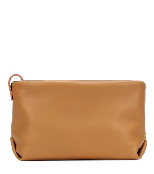 Inside Out leather clutch | Loro Piana