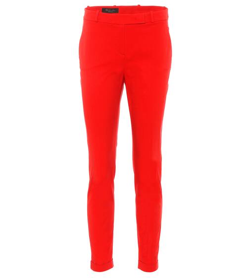 Jamie stretch cotton pants | Loro Piana