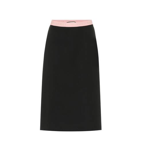 Rock mit Wollanteil | Gucci