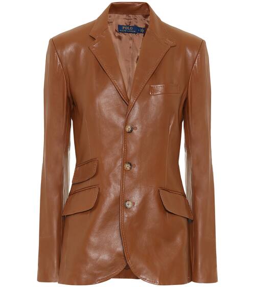 Leather blazer | Polo Ralph Lauren