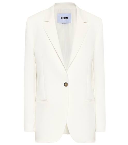 Stretch-cady blazer | MSGM