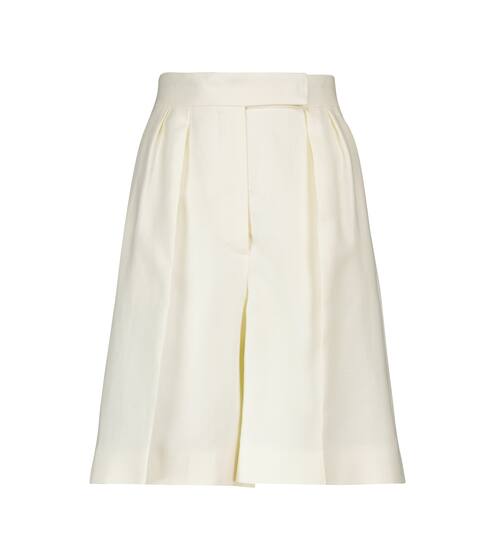 Rosie linen Bermuda shorts | Max Mara