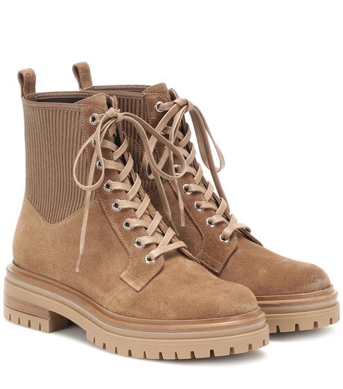 Ankle Boots Martis 20 aus Veloursleder | Gianvito Rossi