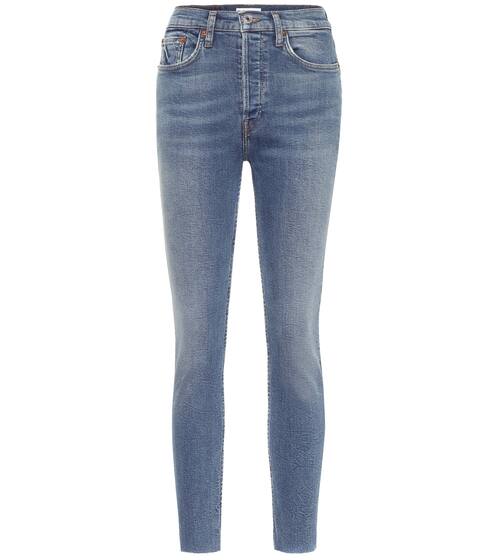 High-rise skinny jeans | Re/Done