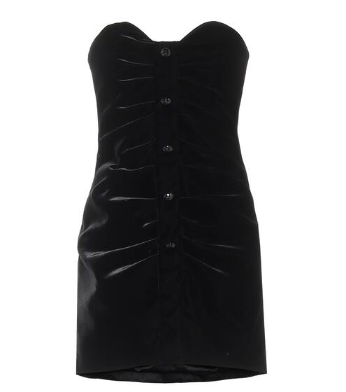 Velvet minidress | Saint Laurent