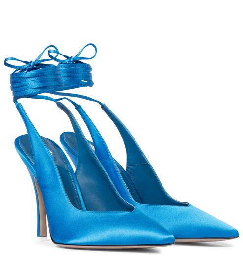 Slingback-Pumps Venus aus Satin | The Attico