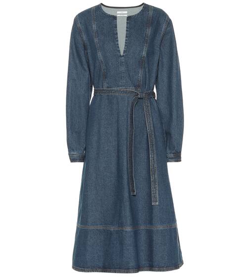 Belted denim dress | Co